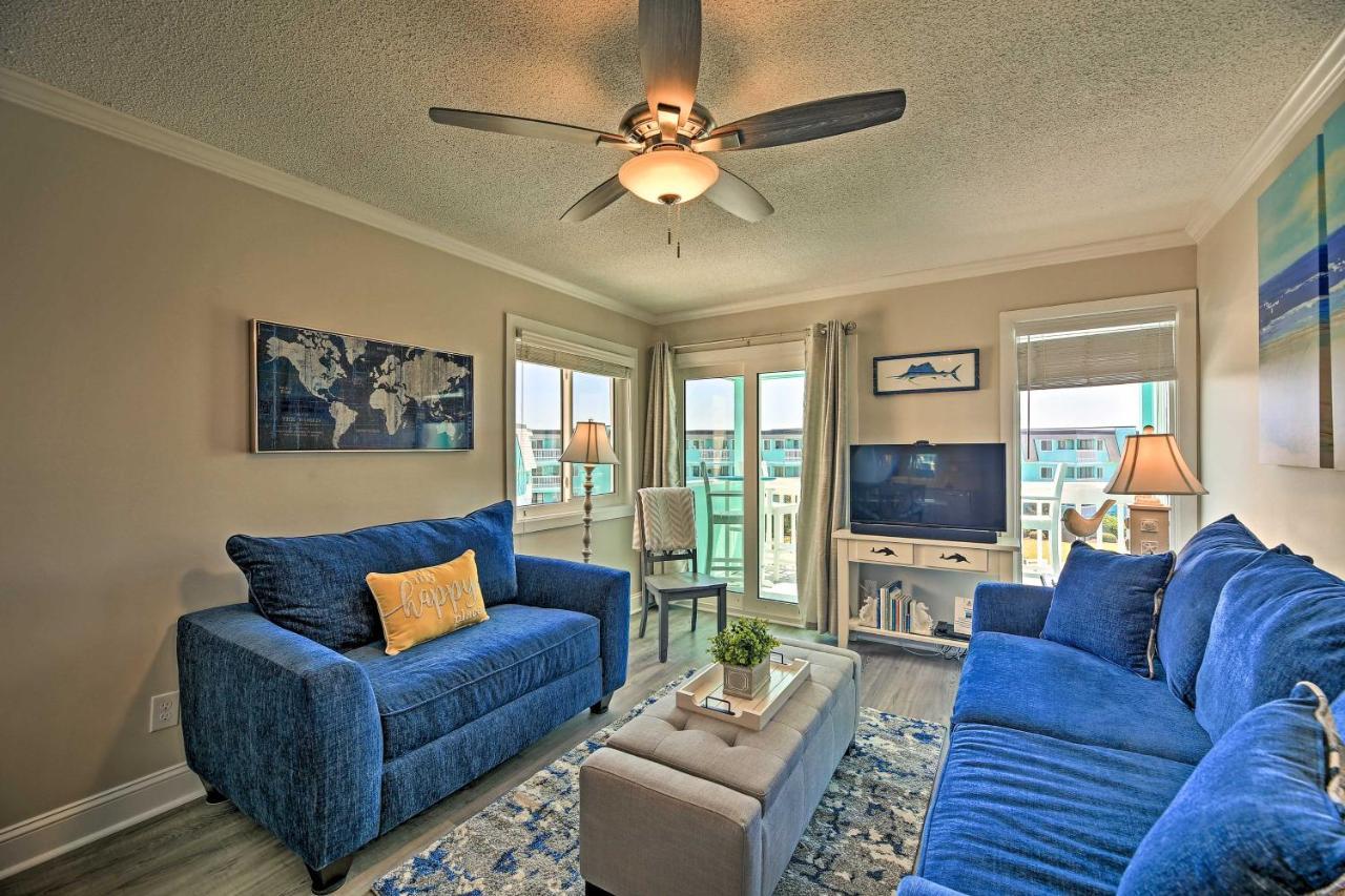 Walk To Beach Ocean-View Atlantic Beach Condo! Extérieur photo