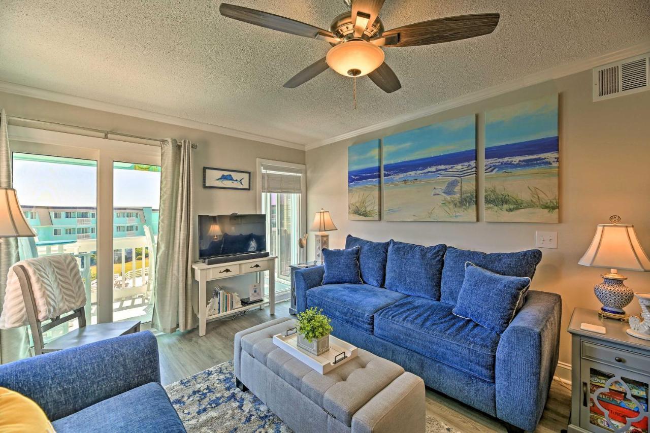 Walk To Beach Ocean-View Atlantic Beach Condo! Extérieur photo