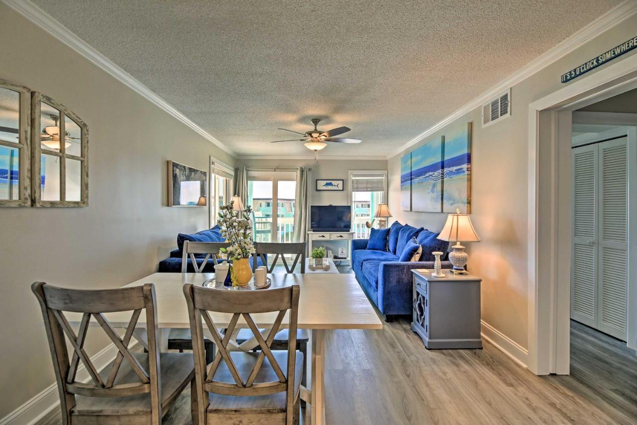 Walk To Beach Ocean-View Atlantic Beach Condo! Extérieur photo