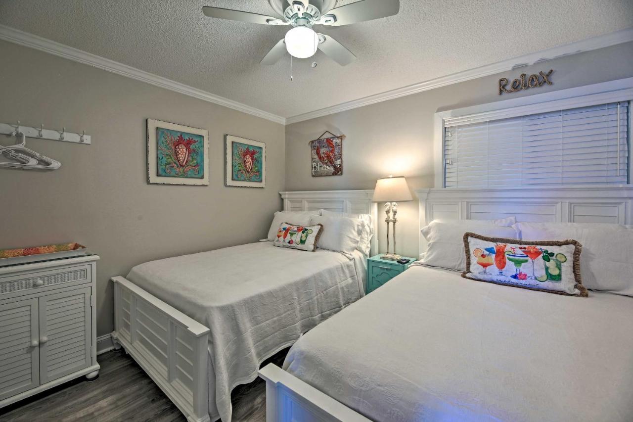 Walk To Beach Ocean-View Atlantic Beach Condo! Extérieur photo